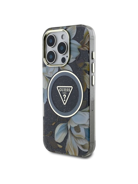Guess Guess Etui na telefon Apple iPhone 16 Pro Max Czarny
