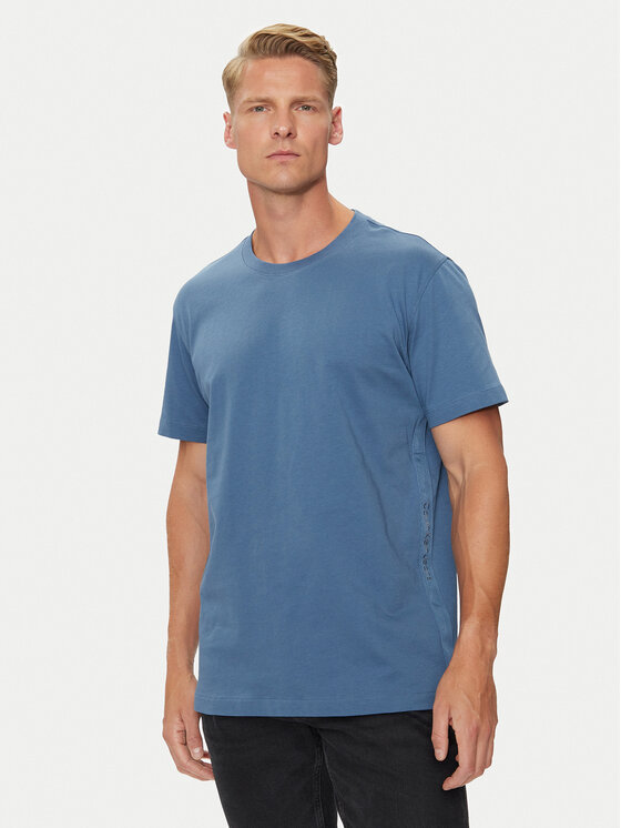 T-Shirt Calvin Klein Jeans, Größe S Blau J30J326159