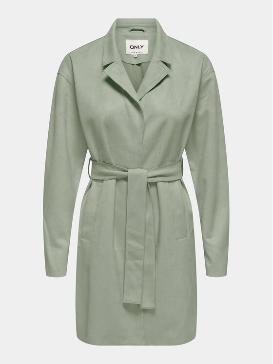 ONLY ONLY Cappotto di transizione Joline 15315660 Verde Regular Fit