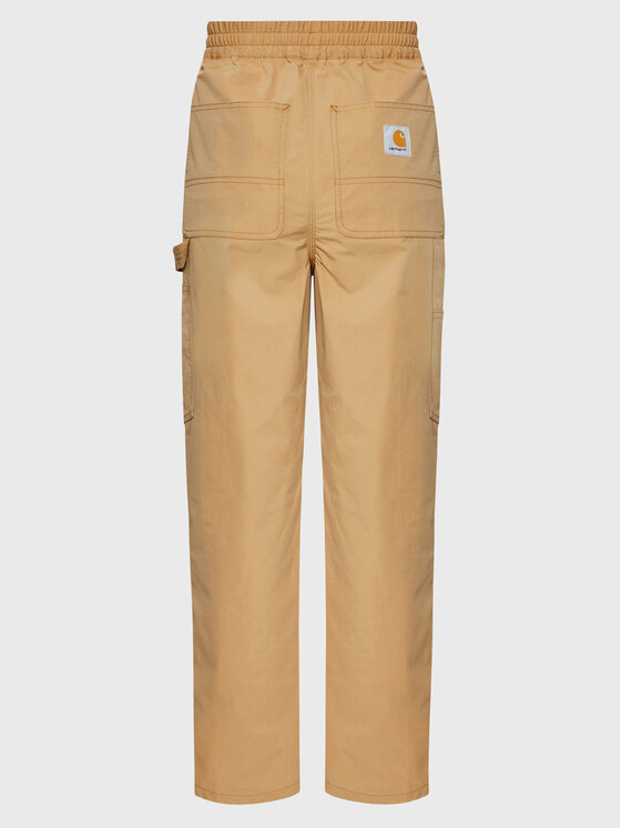 Carhartt WIP Carhartt WIP Hlače iz tkanine Unisex Montana I030622 Bež Regular Fit