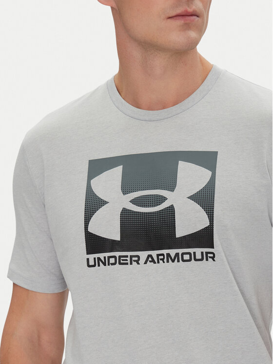 Under Armour Under Armour Marškinėliai Boxed Sports 1386793 Pilka Loose Fit