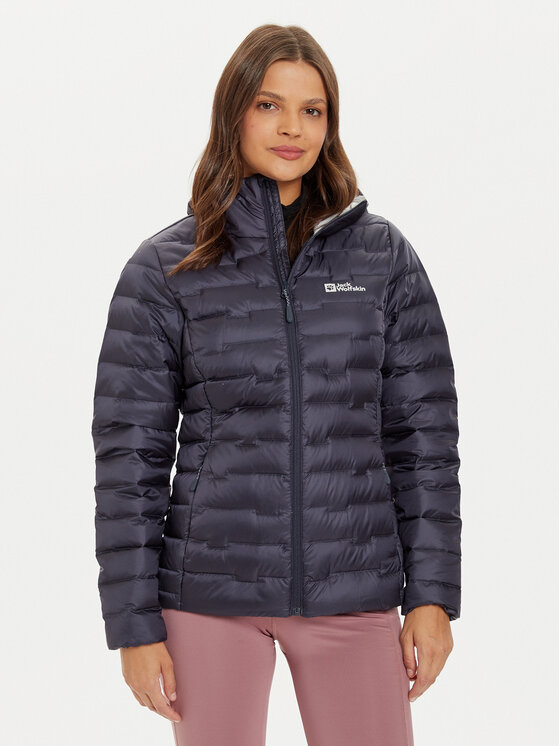 Jack Wolfskin Jack Wolfskin Pehelykabát Passamani A61833 Szürke Regular Fit