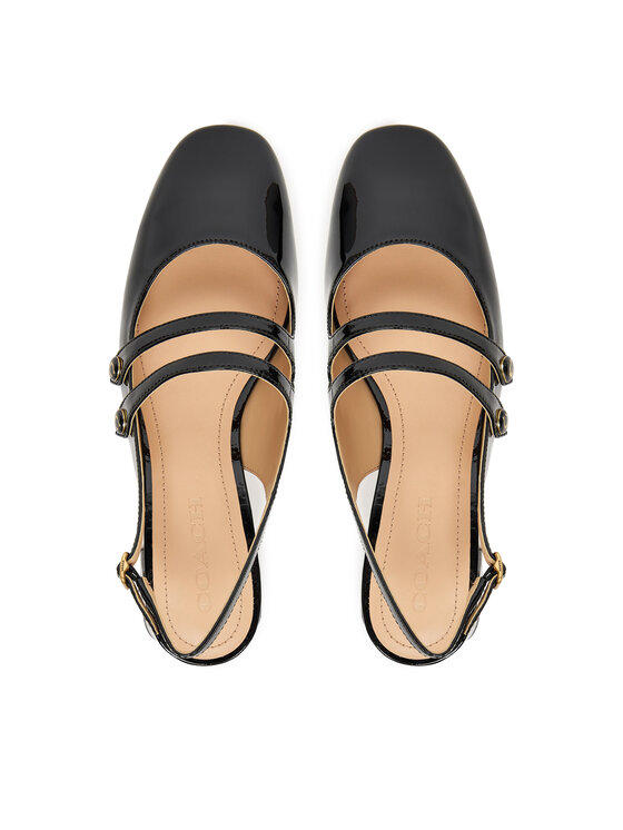 Coach Coach Sandali Winley Slingback Mary Jane CAS42 Črna