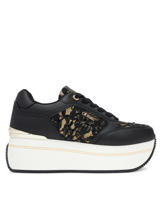 Sneakers Guess FLTCM8 ELE12 Negru