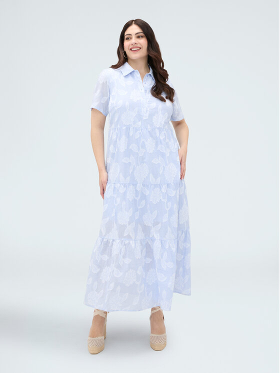Fiorella Rubino Fiorella Rubino Abito da sera 7095T001781N0R4 Blu Regular Fit
