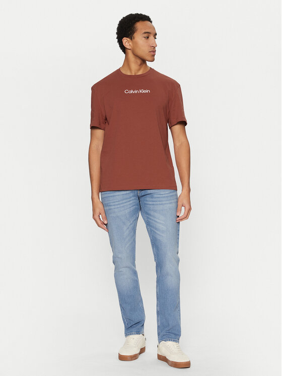 Calvin Klein Calvin Klein T-särk Hero K10K111346 Punane Regular Fit