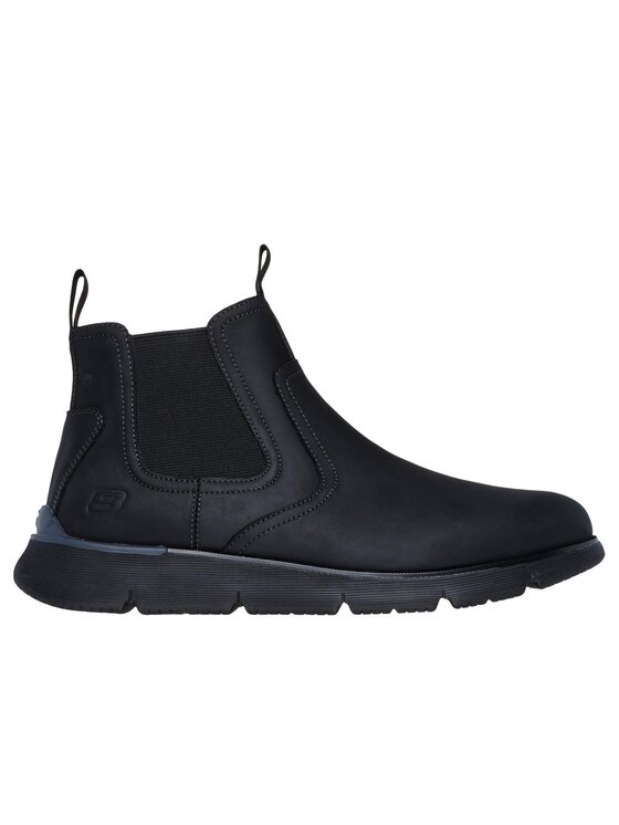 Skechers Skechers Sztyblety 205227-BBK Czarny