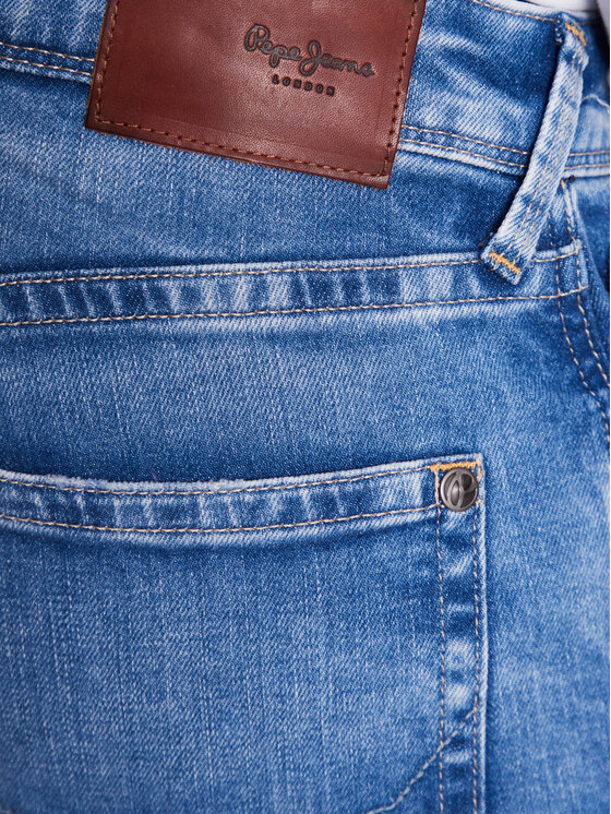 Pepe Jeans Pepe Jeans Džínsy Hatch PM206322VT5 Modrá Slim Fit