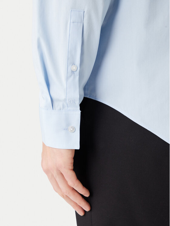 Calvin Klein Calvin Klein Košeľa LV019EU001 Modrá Slim Fit