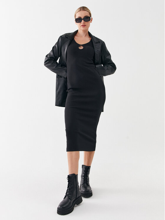 ONLY ONLY Ikdienas kleita 15302675 Melns Standard Fit