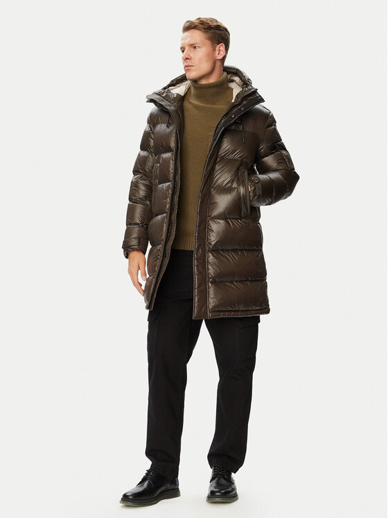 Blauer Blauer Μπουφάν χειμωνιάτικο Aldrich 26WBLUK02350 Καφέ Regular Fit