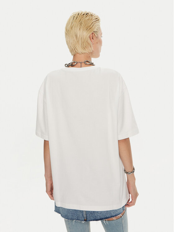 Miss Sixty Miss Sixty T-Shirt 6L2SJ2120000 Biały Relaxed Fit