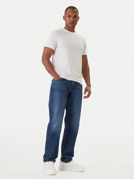 Calvin Klein Calvin Klein Póló LV04LC240G Fehér Slim Fit
