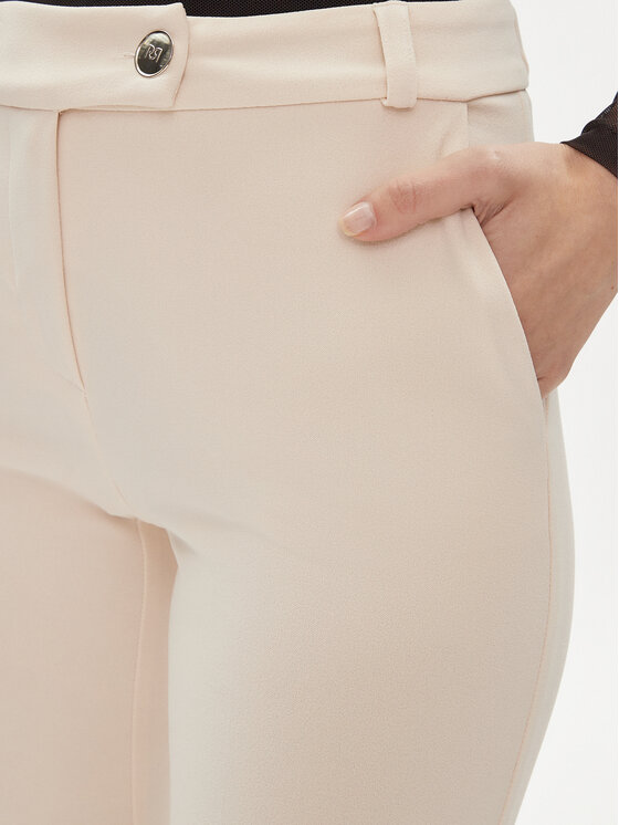 Rinascimento Rinascimento Hlače CFC0117745003 Bež Regular Fit