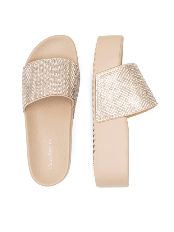 Clara Barson Clara Barson Pantoletten MALAIKA WS010801-01 Beige