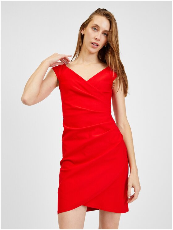Orsay Sukienka, rozmiar 38, Czerwona, 410246-330000//38
