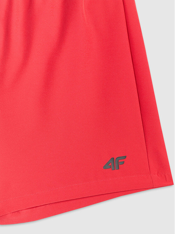 4F 4F Szorty kąpielowe SWIMWEAR Czerwony Regular Fit