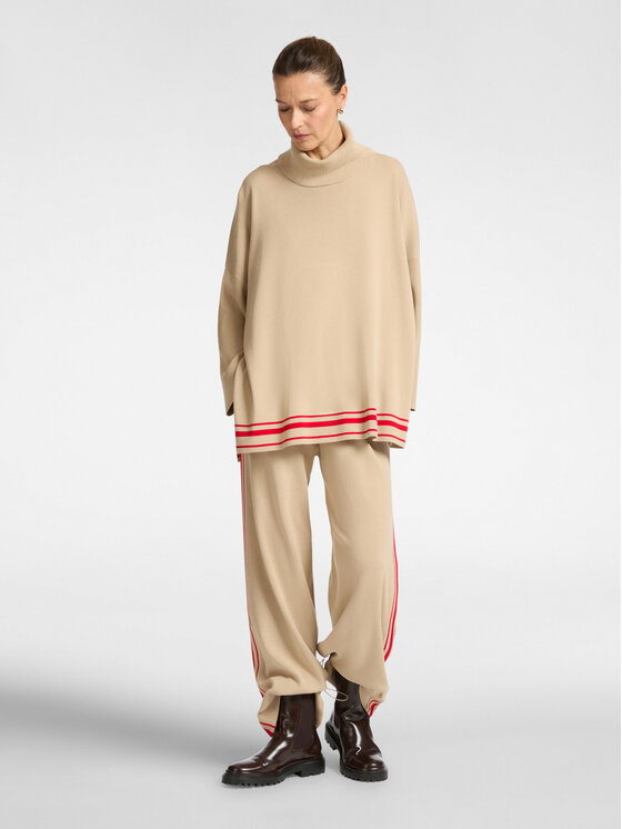 Elena Mirò Elena Mirò Maglione S735E003446N0A1 Crema A-Line Fit