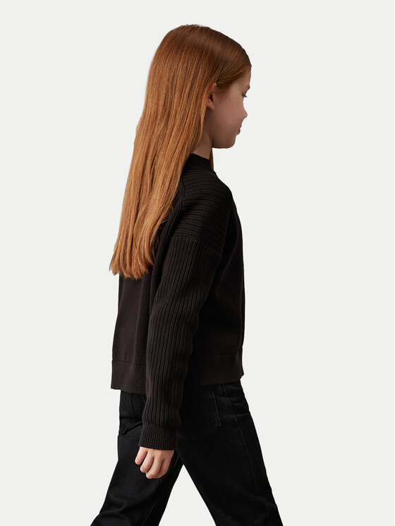 Calvin Klein Jeans Calvin Klein Jeans Kampsun Monologo IG0IG02654 Must Relaxed Fit