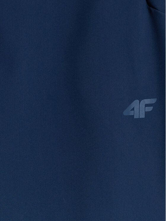 4F 4F Spodnie outdoor MIDSHOP TEXTILE Granatowy Regular Fit