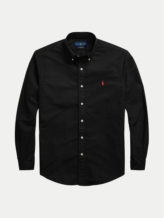 Polo Ralph Lauren Polo Ralph Lauren Cămașă Bsr 710772290 Negru Custom Fit