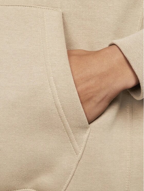 Nike Nike Bluza Sportswear Club Fleece Beżowy Regular Fit