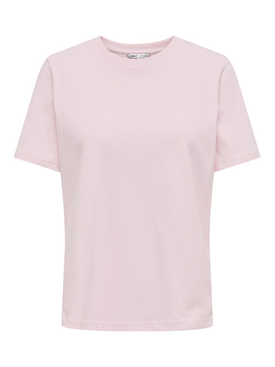 ONLY ONLY T-Shirt Monja 15320892 Różowy Regular Fit