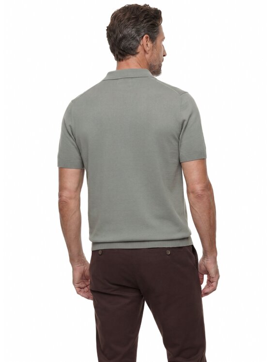 Pako Lorente Pako Lorente Polo P26WF-TX-001 Zielony Regular Fit