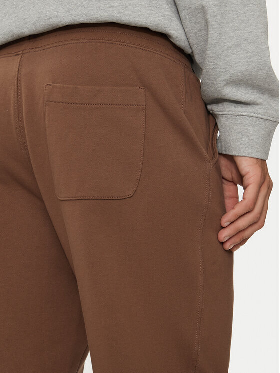 United Colors Of Benetton United Colors Of Benetton Spodnji del trenirke 342ZUF01B Rjava Regular Fit