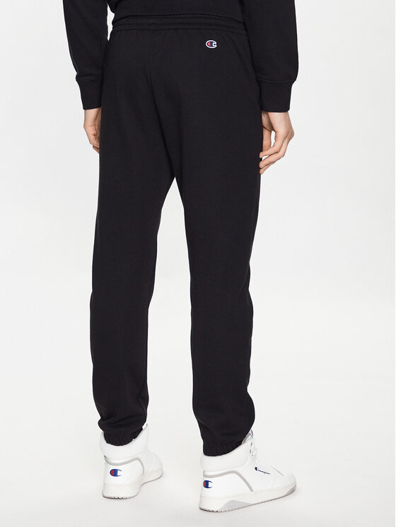 Champion Pantaloni da tuta 218488 Nero Regular Fit Modivo