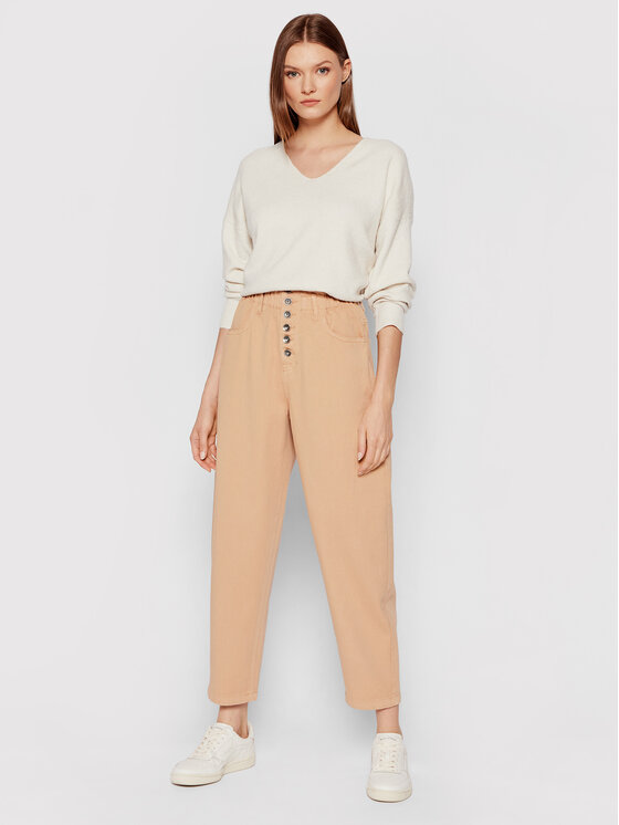 United Colors Of Benetton Jeans 4DUK57535 Beige Relaxed Fit