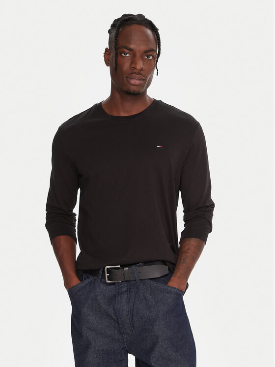 Tommy Jeans Tommy Jeans Комплект 2 блузи с дълъг ръкав DM0DM22148 Тъмносин Slim Fit