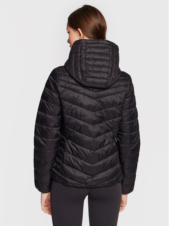 4F 4F Демісезонна куртка H4Z22-KUDP003 Чорний Regular Fit