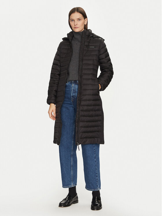 Calvin Klein Calvin Klein Žieminė striukė K20K207732 Juoda Slim Fit