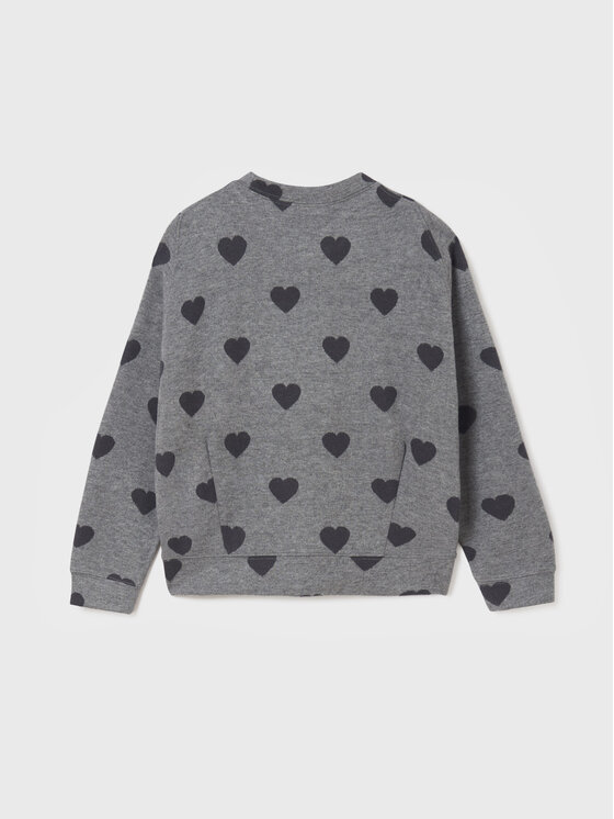 Felpa 7474 Grigio Relaxed Fit