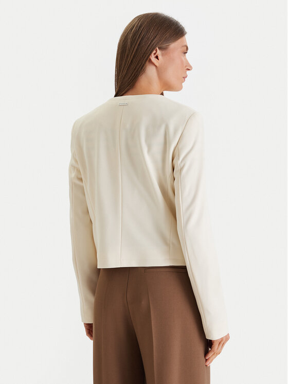 Calvin Klein Calvin Klein Giacca da abito Lux Crepe Lady LV044F418G Giallo Regular Fit