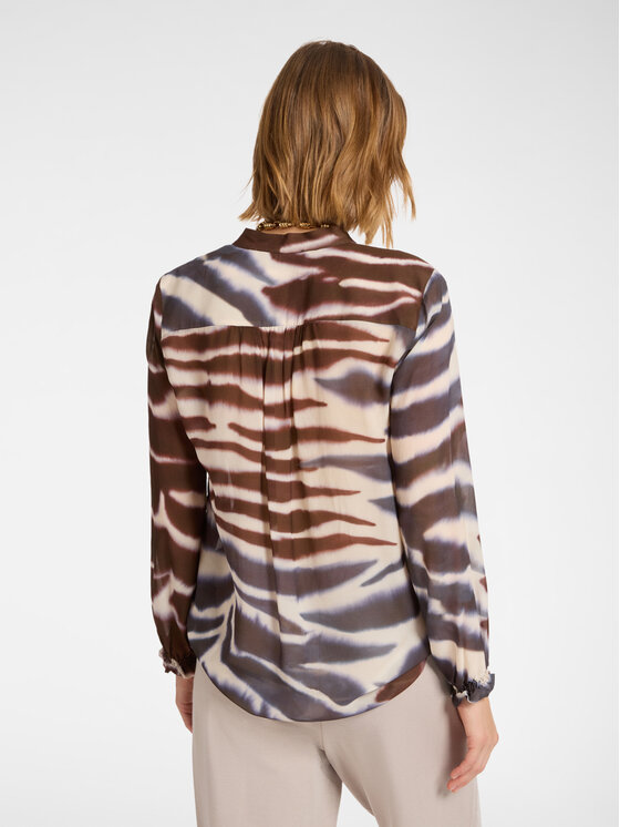 Elena Mirò Elena Mirò Blusa 2126P000160N001 Marrone Regular Fit
