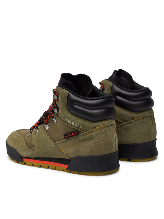 adidas adidas Trekingová obuv Terrex Snowpitch COLD.RDY Hiking Shoes GW4065 Zelená