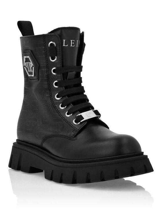 PHILIPP PLEIN PHILIPP PLEIN Kozačky 28555 Černá