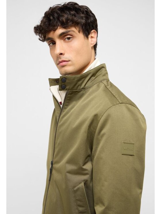 Mustang Mustang Kurtka przejściowa Style Limon Zielony Regular Fit