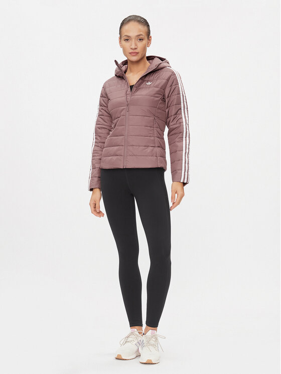 adidas adidas Geacă Premium HK5250 Roz Slim Fit