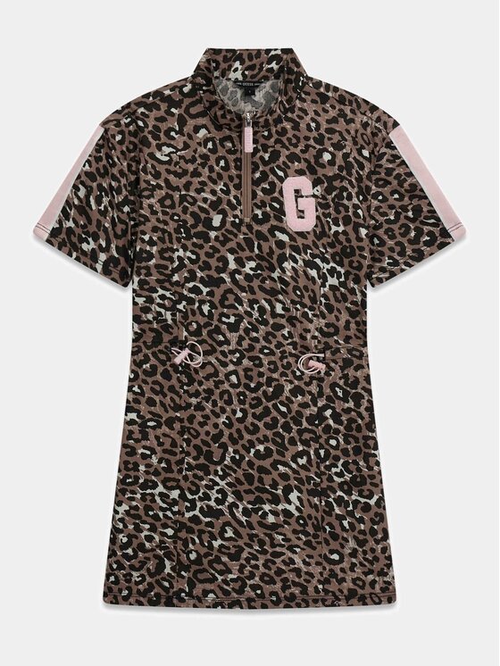 Guess Kids Guess Kids Sukienka codzienna 183384 Kolorowy Classic Fit