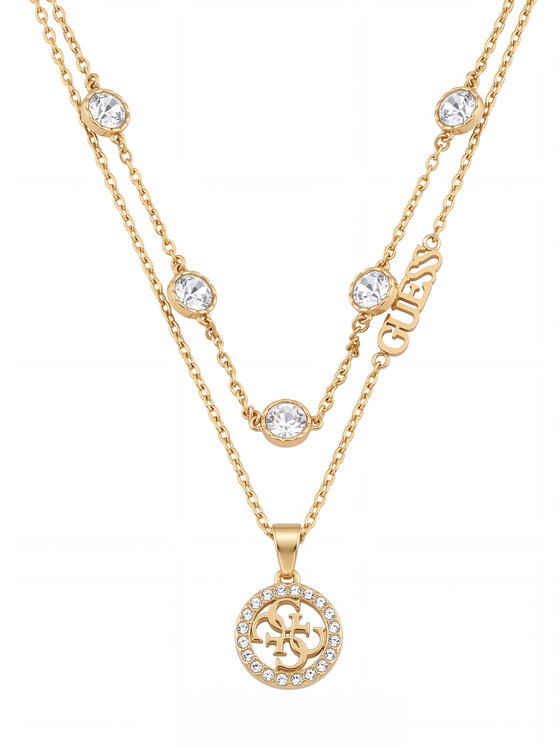 Guess Guess Ogrlica JUBN02 140JW Zlata
