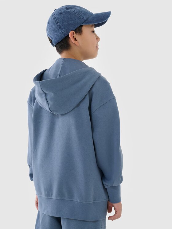 4F 4F Felpa 4FJRSS25TSWSM2042-32S Blu Oversize