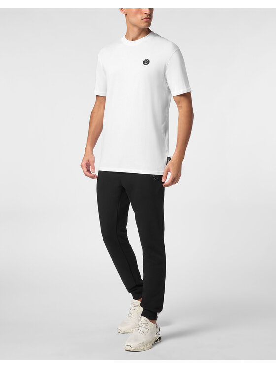Plein Sport Plein Sport T-Shirt 10153 Biały Regular Fit