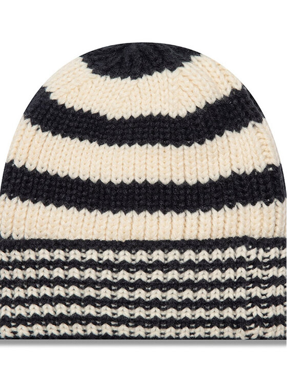 New Era New Era Σκούφος Ne Stripe Knit Bean 60565460 Μαύρο