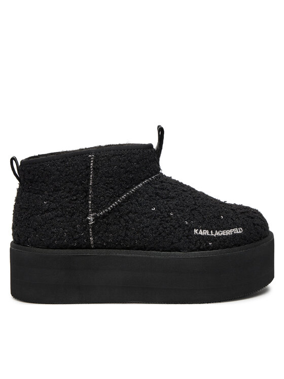 Botine KARL LAGERFELD KL48522W Negru