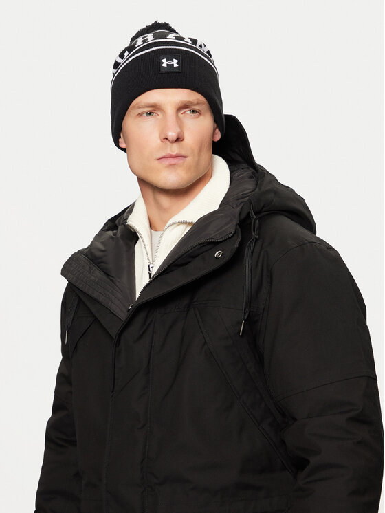 Under Armour Under Armour Σκούφος M Halftime Pom Beanie 1386634-001 Μαύρο