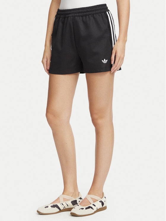 adidas Športne kratke hlače Lace 3 Stripes LG4267 Črna Regular Fit