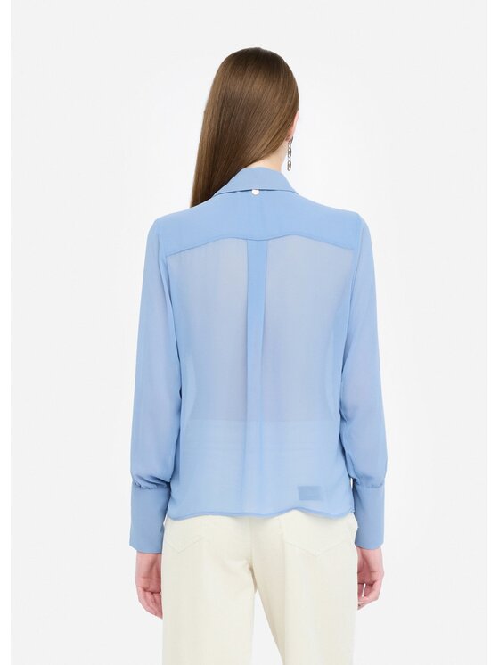 Liu Jo Liu Jo Camicia CF5302TS869X0713 Celeste Regular Fit